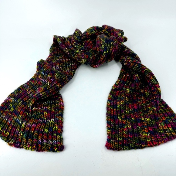 Mark Reed Multi Color Scarf - 9” x “66 - Picture 2 of 9